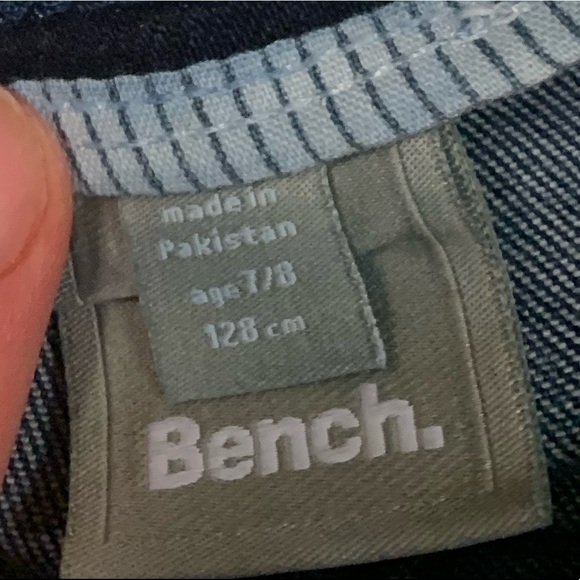 Bench Boys Blue Jeans Size 7/8 in Excellent Condition - Picture 4 of 6